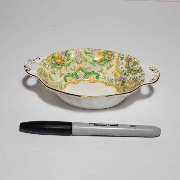 Royal Albert Small Dish Paisley Shawl Vintage - Picture 2 of 6